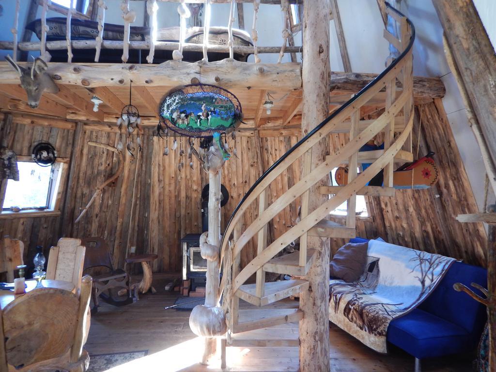 Aux Tipis De La Rivière Sauvage Chalet Saint Romain